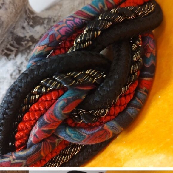 Vintage Leather Shop Braided Belt - Picture 2 of 6